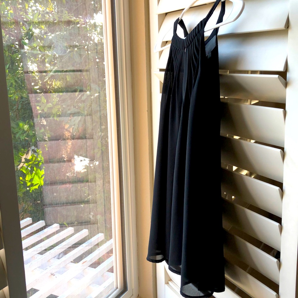Anthro Sunday in Brooklyn black halter top size xs